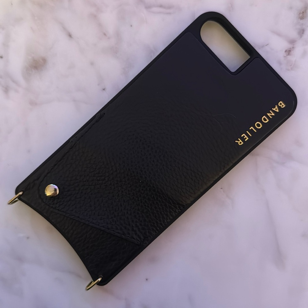 Bandolier Nicole Black/Gold iPhone 8 Plus Case